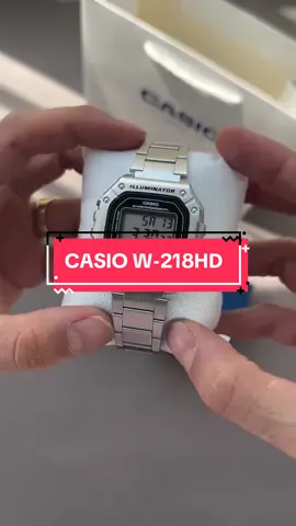Casio W-218HD .original casio .1tahun waranti . #casio #w218hd #jamtangan #casiowatch #casiomalaysia #fyp #menwatch 