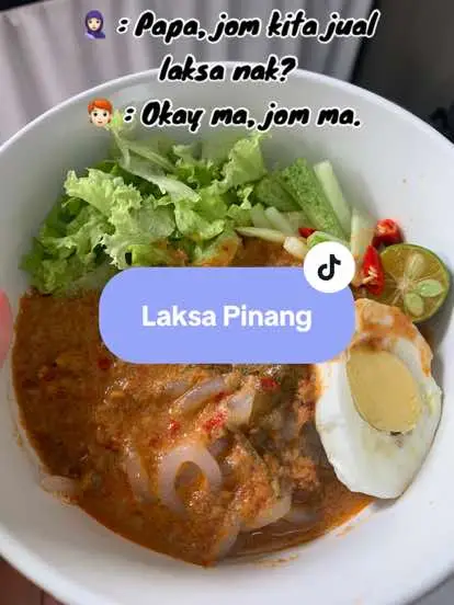 Alhamdulillah sukaa sangat buat bila semuaa suka repeat, dan dpt feedback positif. Terima kasih customer. Terima kasih Allah. Terima kasih suami. Terima kasih anak2. #laksa #laksapineng #laksapinang #fyp