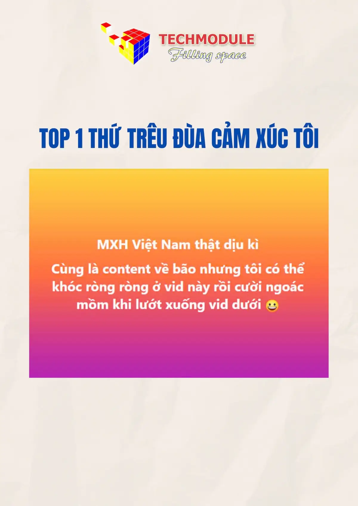 Cùng là content về bão lũ nhưng ở trên vừa khóc ròng ròng, xuống dưới đã cười ngoác mồm được, tôi tưởng tôi đa nhân cách rồi #LearnOnTikTok #vietnam #mienbac #muabao #mualu #baoyagi #techmodule 