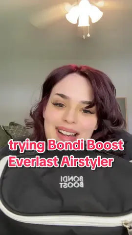 Trying the #bondiboost @BondiBoost #everlastairstyler ❤️great more affordable option! I really love how easy this was to use 