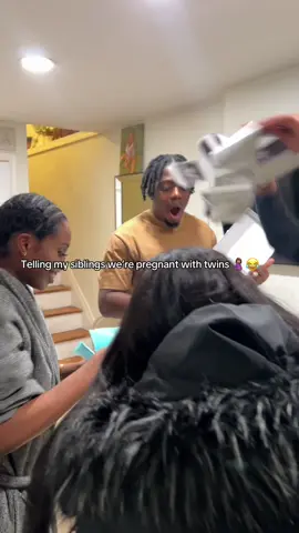 As you guys can see I have the most dramatic family members 😂 #ttcjourney #pregnant #twinmom #twins #firsttimemom #firsttimedad #bundlesofjoy #relationshipgoals #viraltiktok #capcut 