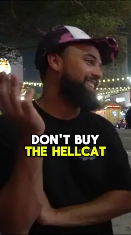 Is buying a Hell Cat a bad financial decision? #finance #california #streetinterview #financetiktok 