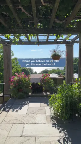 one of the most beautiful hidden gems in nyc, perfect for a summer wedding  #wavehill #nycgardens #nychiddengem #nycparks #nycthingstodo #bronxny #nycsummer #gardenaesthetic 