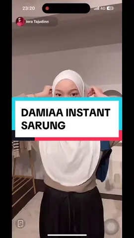 DAMIAA INSTANT SARUNG #tudungdamia #tudungsarung #fyppppppppppppppppppppppp #jomgrabsekarang #cantik 