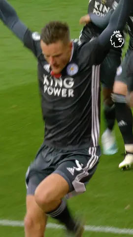 Jamie Vardy's ICONIC eagle celebration 😂 #PremierLeague #Vardy @Leicester City 
