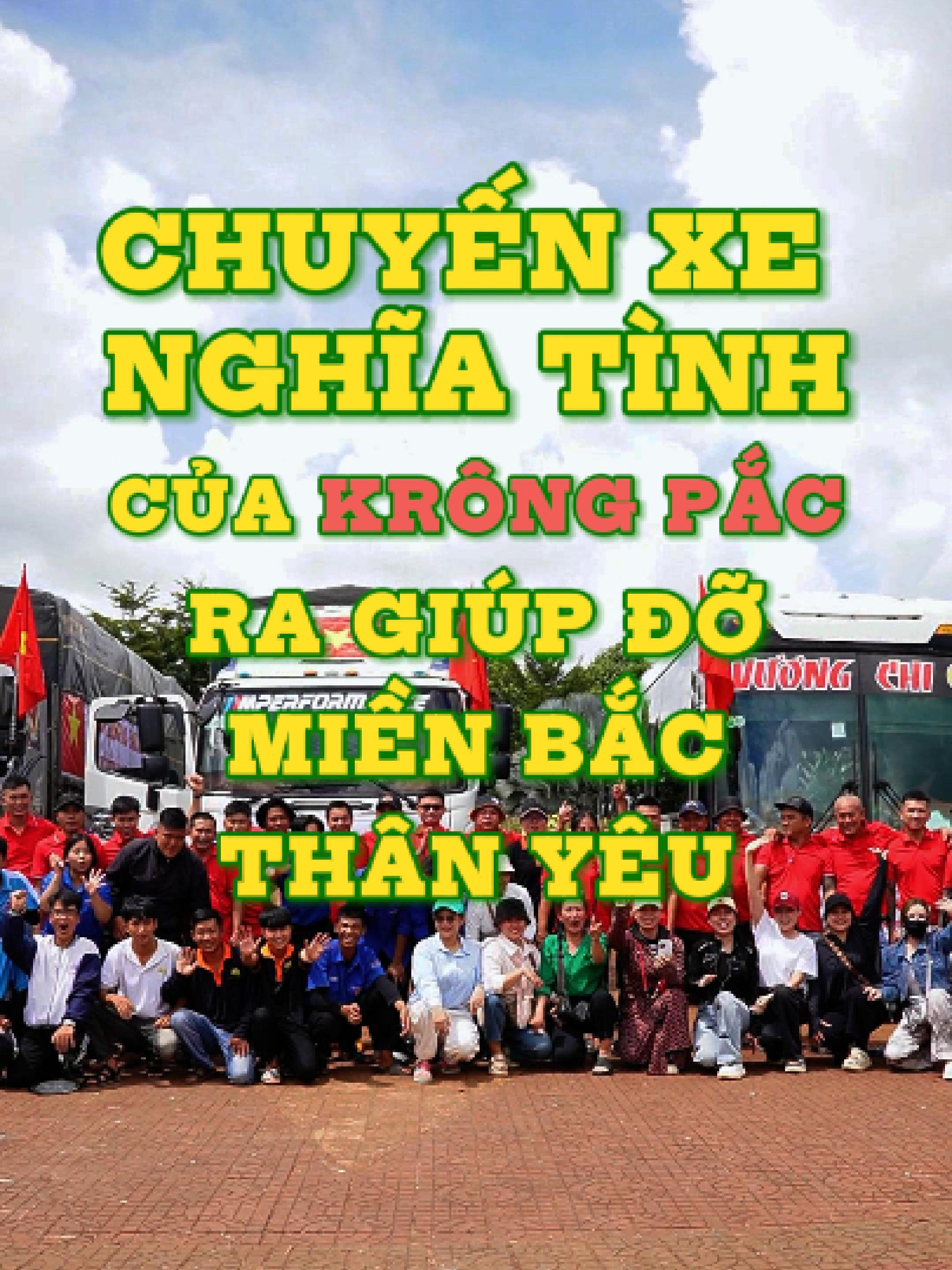 Những chuyến xe nghĩa tình đầu tiên của người dân Krông Pắc đang hướng về miền Bắc thân yêu đang gặp khó khăn bão lũ #votrucbanme #votruc #huongvemienbac