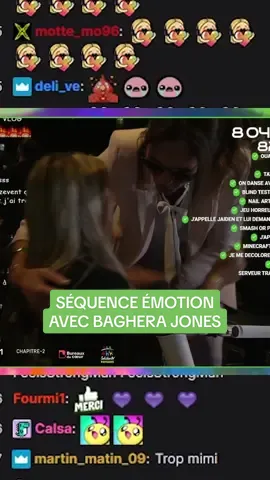 Un moment d’émotion avec @BagheraJones pendant l’heure finale du Zevent 2024  #damdamlive #GamingOnTikTok #twitch #twitchfr #clipsdetwitch #zevent #zevent2024 #clipstwitch