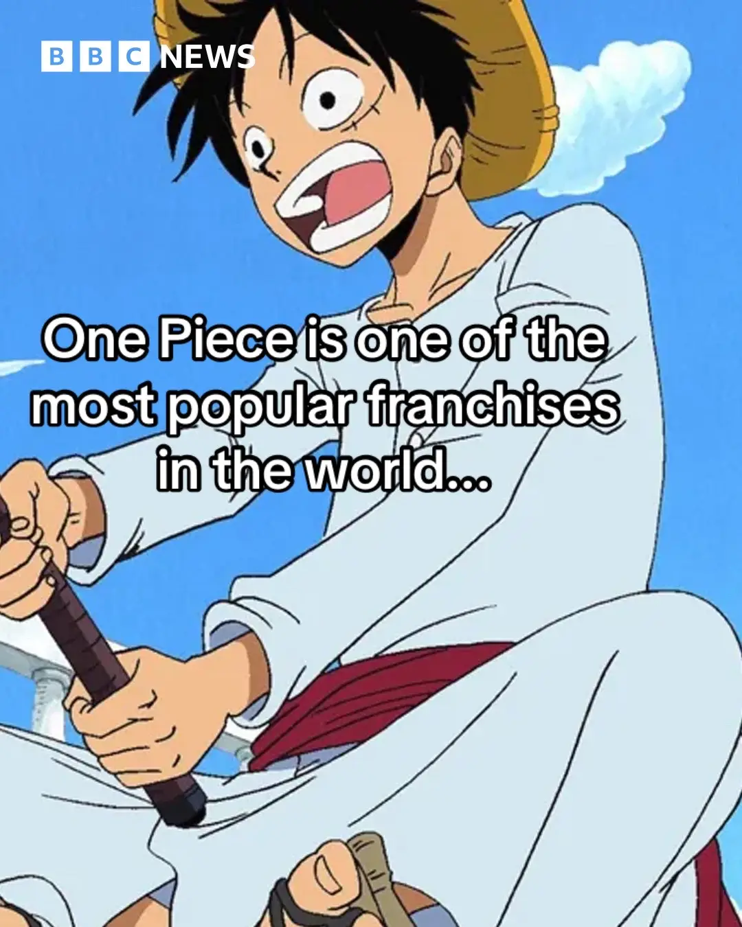 One Piece has run for more than 1,000 episodes - and it counts French President Emmanuel Macron and rapper Travis Scott as fans. #Anime #OnePiece #Japanese #Manga #MonkeyDLuffy #Zoro #Luffy #Comics #ComicCon #Entertainment #BBCNews