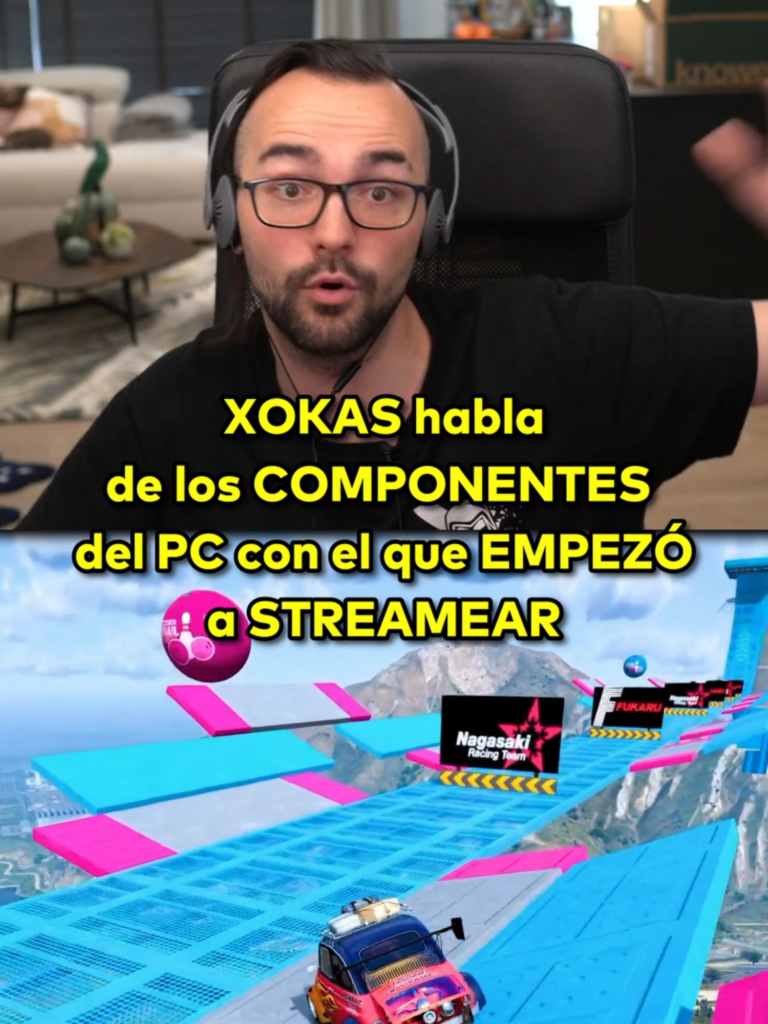 XOKAS habla de los COMPONTENTE del PC con el que EMPEZÓ a STREMEAR #elxokas #twitch #fyp #parati