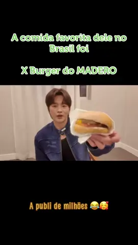 Até eu quero provar agora rs .. ja temos o novo garoto propaganda do #madeiro 🤌🏽😂🥰 #seoinguk #dorama #kdrama #dorameira #fyp #doomatyourservice #xburguer 