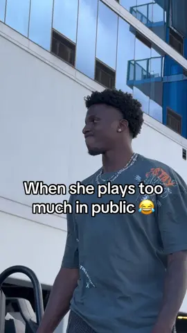 When she plays too much in public… 😂😂😂