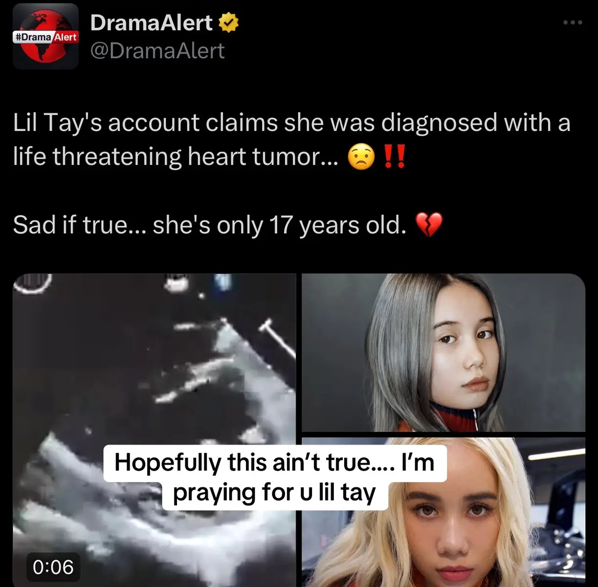 Praying for u lil tay 💔#fypシ゚viral #liltay #news 