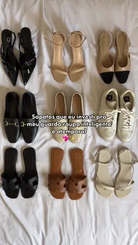 Ainda pretendo comprar alguns sapatos que faltam, mas esses já me atendem muito bem e combina com tudo que eu tenho.  Obs: eu decidi não comprar mais sapatos em PU, agora só compro em couro.  #fashiontiktok #sapatos #courolegitimo #guardaroupainteligente #atemporal 