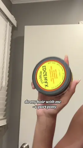 v part pony🫶🏽 #fy #fyp #foryou #foryoupage #fypシ゚viral #grwm #murraysedgewax #slickponytail #vpartslickback #vpartponytail #blackgirlhairstyles #naturalhairstyles #dyedhair 