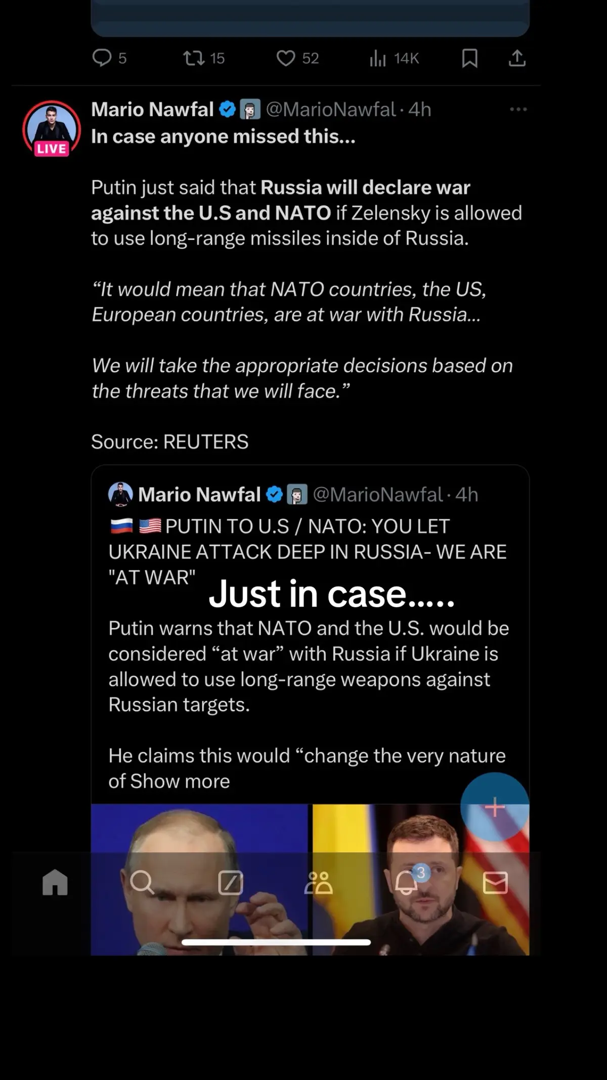 I guess america and nato at war now #fypシ゚viral #russia #war #ukraine #america #ukraine 