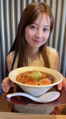 福島旅行で2回目のラーメン🍜  #japanesefood #ramen #ramennoodles #japanesegirl 