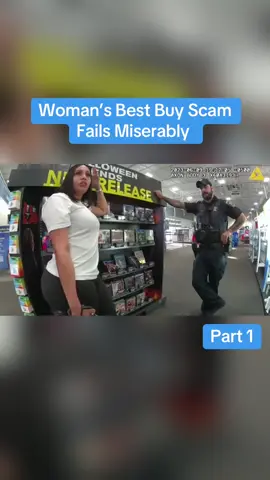 Women tries to use a fake ID inside best buy and fails miserably #foryoupage #foryou #viral #police 