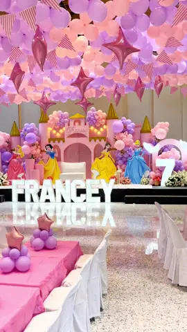 Disney Princess Theme Birthday by Decor Diaries #fy #foryouシ #pampangaeventsupplier #fyp #decordiaries #7thbirthdayparty #disneyprincesstheme #disneyprincess #disneyprincessbirthday 