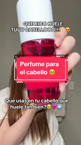 Que rico huele tu cabello, que perfume usas, omg que rico huelesss!! Es la mayoria de frases que escucho cuando las personas huelen mi cabello 🥹🩷..  #cuidadodelcabello #cuidatucabello #tips #haircare #cabellosanoybrillante #cabello #tiktok #usa🇺🇸 #tiktokshop #perfume #phlurfragrance 