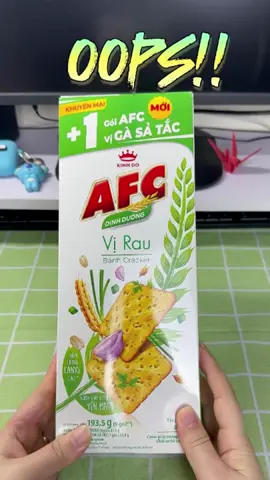 bánh AFC vị rau củ Bánh tuổi thơ của biết bao thế hệ  Vị rau củ vẫn luôn là chân ái đối với mình! #mrgeny #bánh #banhafc #raucu #banhquy #tiktokvideo