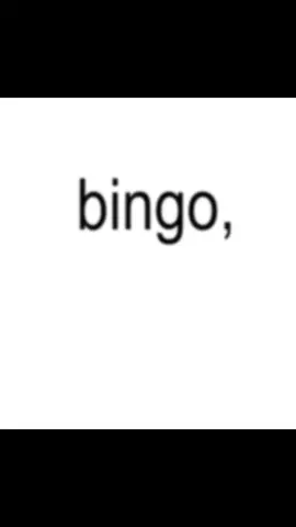 bingo bingo baby.. #fypage #zyxcba #bingobingobaby #fypシ゚viral #white #text #brat #albumcover #lua 