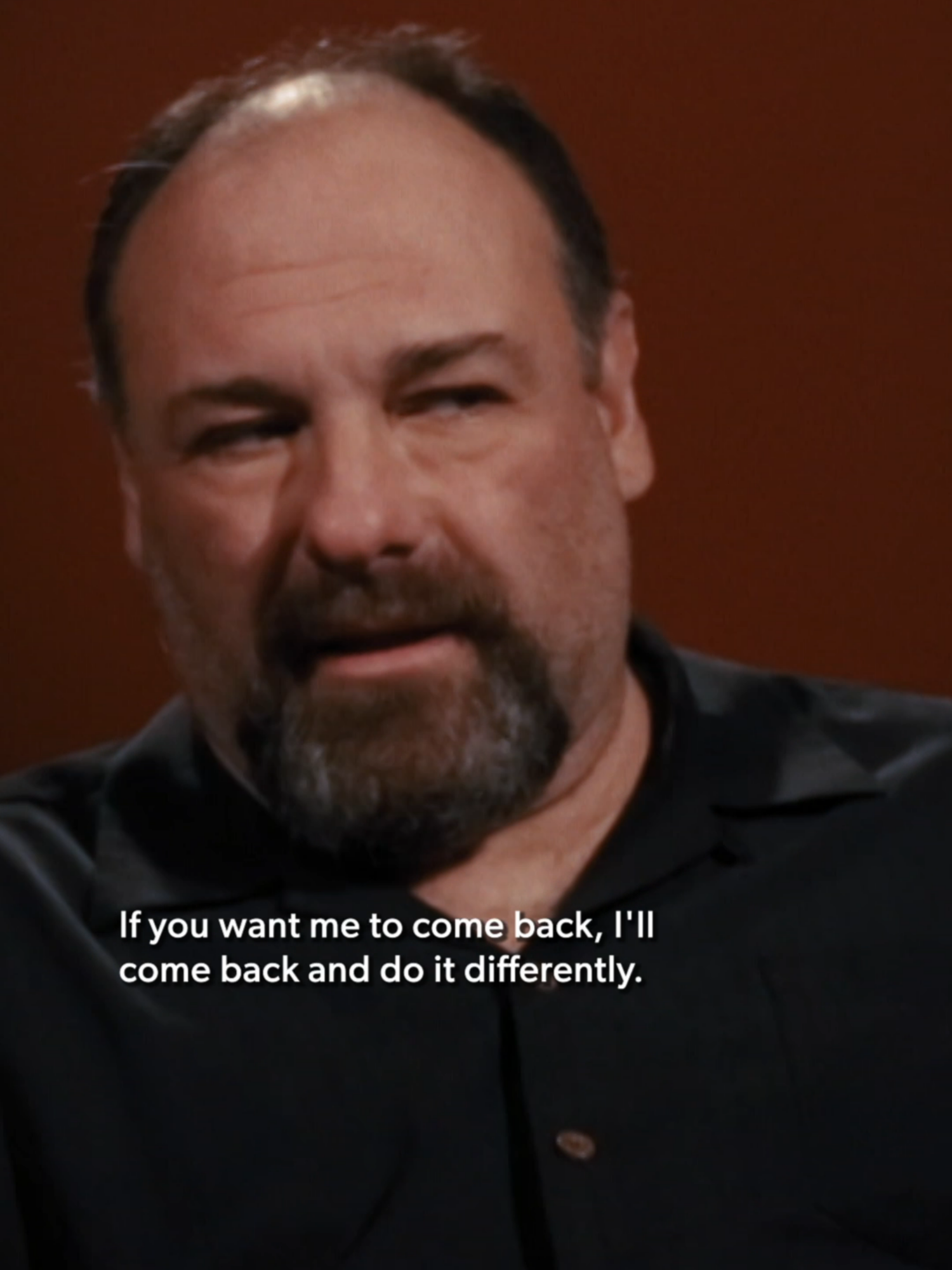 James Gandolfini actually walked out of his first audition  for Tony Soprano. #WiseGuy #wiseguydavidchaseandthesopranos #davidchase #jamesgandolfini #tonysoprano #casting #actor #acting #tv #tvshow #tvseries #tvclip #tvclips #tvscenes #tvescene #scene #scenes #BINGE #ISawItOnBINGE