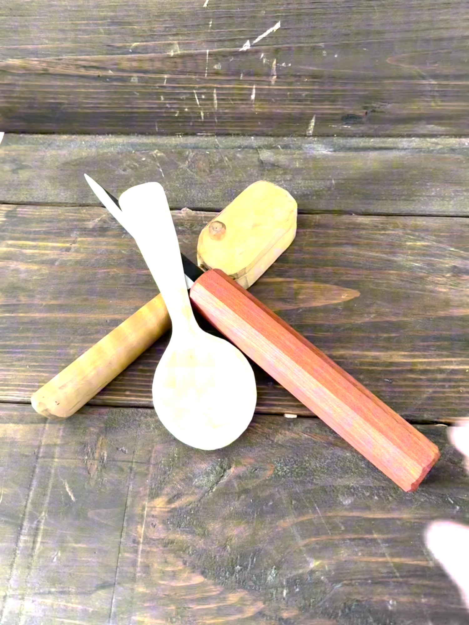 Pear scoop speed run #spooncarving #woodworking #asmr #bushcraft