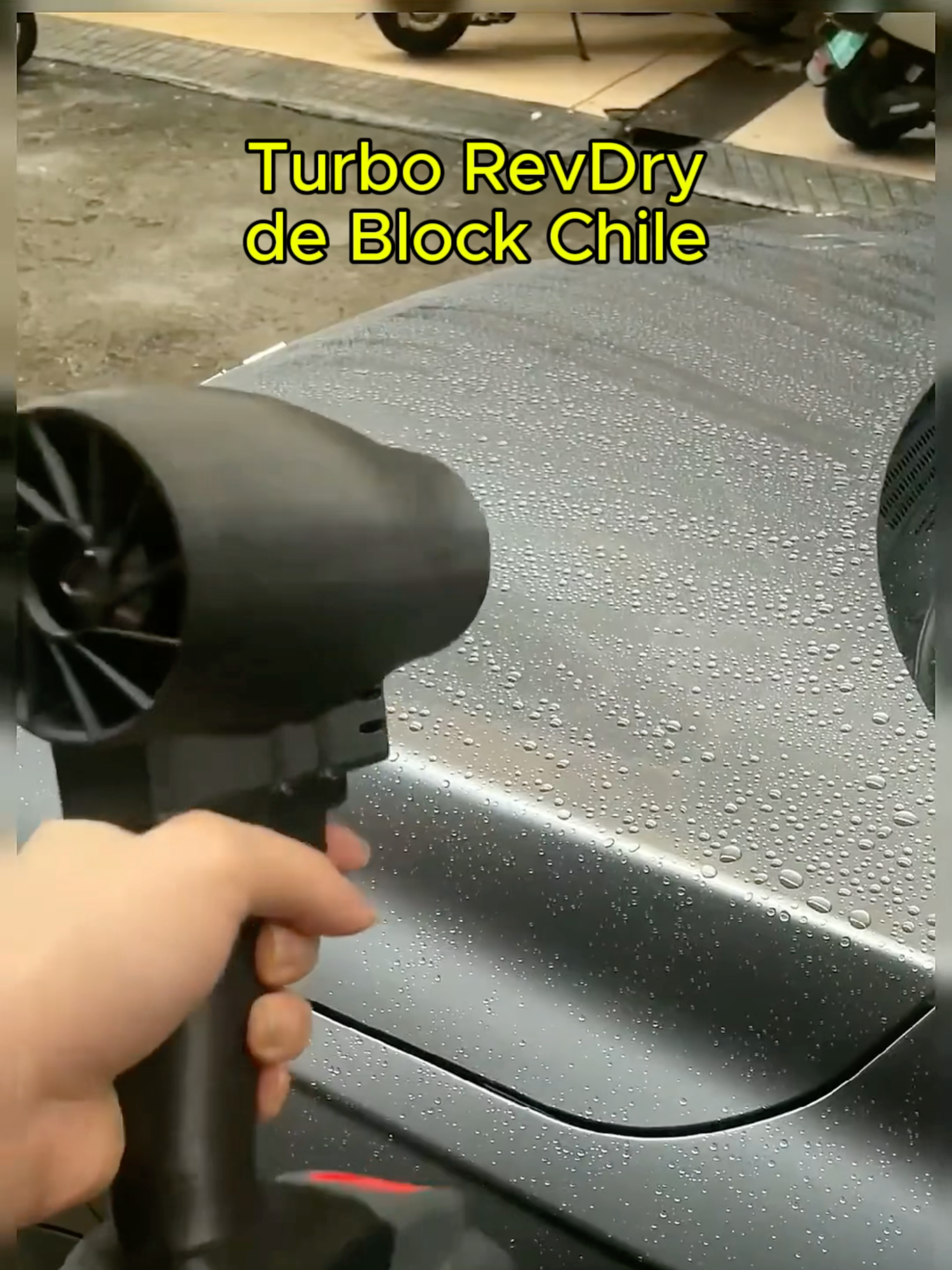 Llego Turbo RevDry revoluciona el secado del auto. #viralchile #autochile #chile #autos #automovil #parati #tiktok #tiktokchile