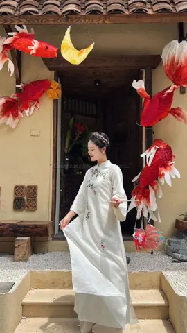 Chào thu  #aodai #aodaixinh #aodaivietnam #aodaicachtan #xuhuong #viral 