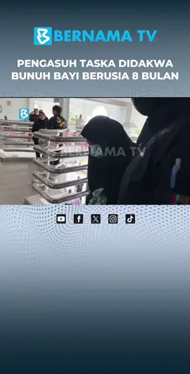 Seorang pengasuh di sebuah taska di Taman Kelemak Utama di hadapkan ke Mahkamah Majistret Alor Gajah atas pertuduhan membunuh seorang bayi lelaki berusia lapan bulan yang baru lima hari dihantar ke taska berkenaan. Nor Afifah Abdullah Shuhaimi, 34, mengangguk faham semasa pertuduhan dibacakan terhadapnya di hadapan Majistret Dr Teoh Shu Yee.    Tiada pengakuan direkodkan kerana ia di bawah bidang kuasa Mahkamah Tinggi. #digitalbernamatv #alfatehamri #alorgajah