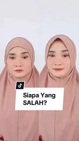 Jangan nyalahin ya, apa jangan jangan Kamunya yang Salah?🤭 Nih aku kasih tau tutorial ato cara supaya pipi kelihatan Tirus🥰 #hauwahijab #hijabviral #hijabtrend #medina #hijabinstan #tutorial 