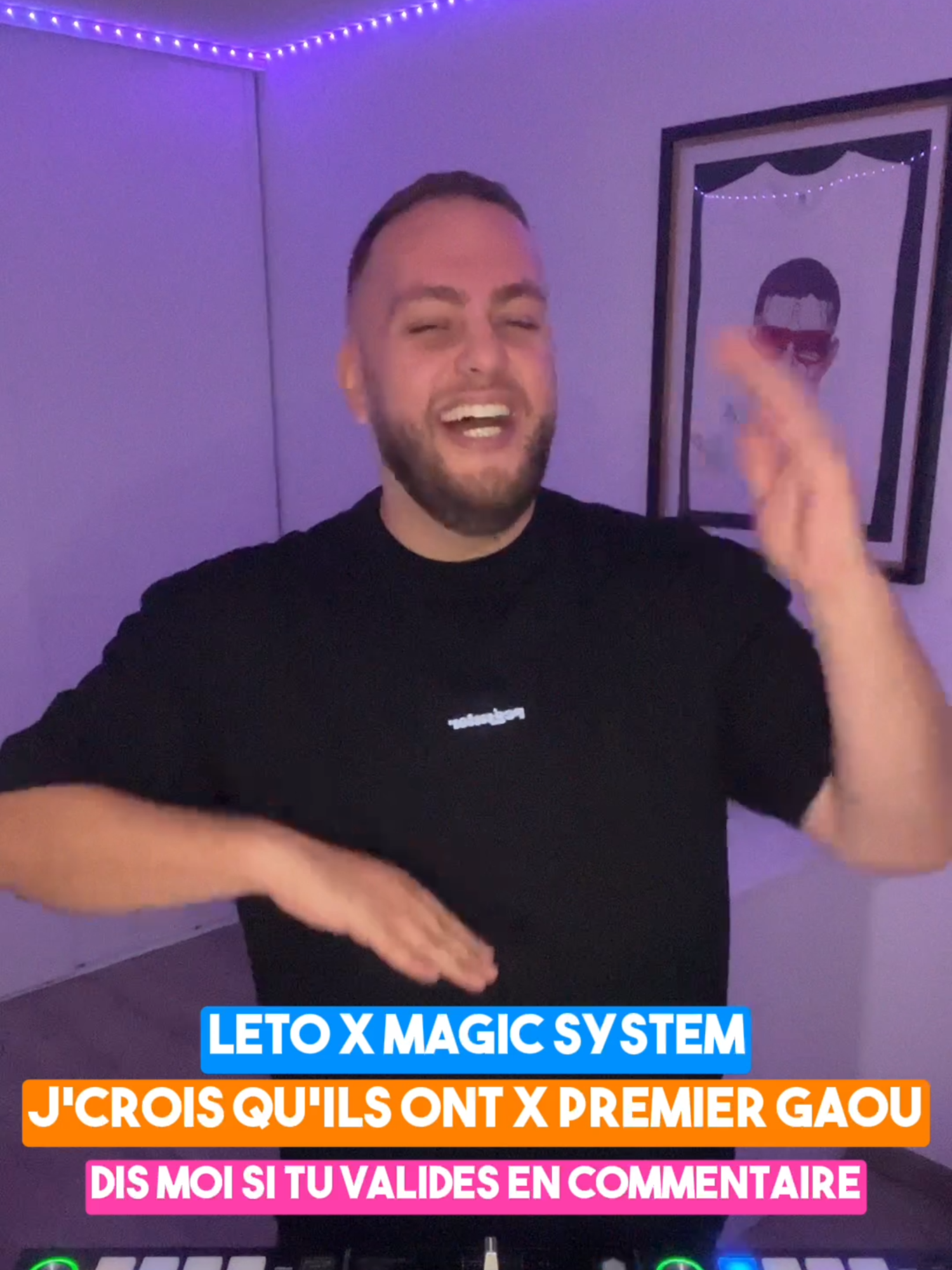 Je voulais trop faire cette transition 🪘🔥 @letomozartcapitaine - J’crois qu’ils ont pas compris @magicsystemofficiel - Premier Gaou Dis moi si tu valides en commentaire ♥️ #dj #djeyox #toulouse #transition #leto #magicsystem