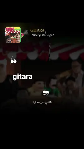 hahayaan na lang silang magkandarapa na manligaw sayo🎶 . . . #gitara #parokyaniedgar #lyrics #hiro 