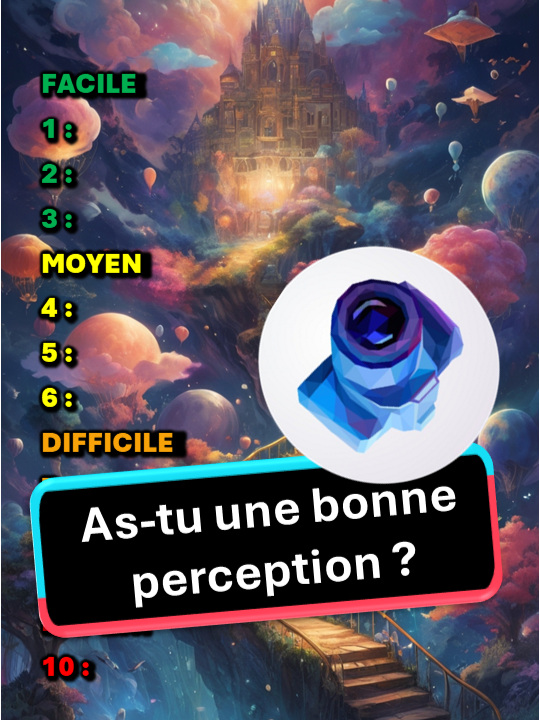 MonQuizzCulture : Teste ta perception de l’espace ! As tu une bonne vue et est-ce que tu vois les perspective. Fais le test de vue et de perception de l’espace pour voir si tu as une bonne construction mental. Cette expérience n’est pas scientifique et c’est surtout drôle de le faire un couple pour le fun. Mon Quiz Culture #illusion #illusionoptique #concentretoi #expérience #vue #teste #testevue