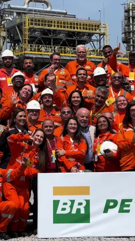 Fui muito bem recebido pelos trabalhadores da Petrobras! 