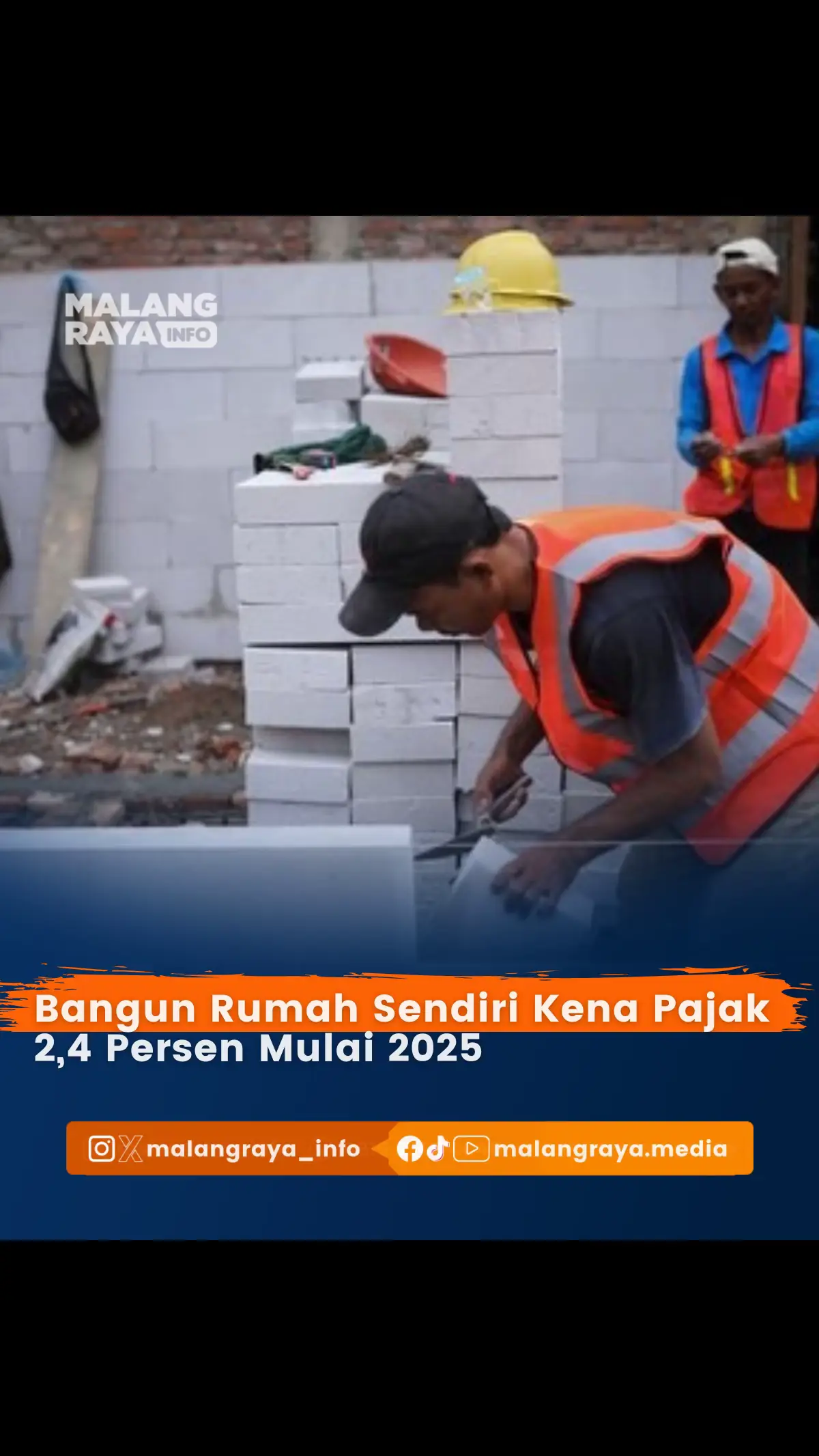 Pajak Pertambahan Nilai (PPN) membangun rumah sendiri atau tanpa kontraktor bakal naik dari saat ini sebesar 2,2 persen menjadi 2,4 persen mulai tahun depan. Kenaikan PPN membangun rumah sendiri ini sejalan dengan rencana kenaikan PPN secara umum dari 11 persen menjadi 12 persen mulai 2025 sejalan dengan Undang-Undang Nomor 7 Tahun 2021 tentang Harmonisasi Peraturan Perpajakan (HPP). Adapun tarif PPN membangun rumah sendiri saat ini tertuang dalam Peraturan Menteri Keuangan (PMK) Nomor 61 Tahun 2022 tentang PPN atas Kegiatan Membangun Sendiri. Kegiatan membangun yang dimaksud dalam aturan ini, termasuk perluasan bangunan lama, bukan hanya yang baru. Namun, tak semua dikenakan PPN, hanya yang memenuhi syarat saja, yakni: 1. Konstruksi utamanya terdiri dari kayu, beton, pasangan batu bata atau bahan sejenis, dan/atau baja; 2. Diperuntukkan bagi tempat tinggal atau tempat kegiatan usaha; dan 3. Luas bangunan yang dibangun paling sedikit 200 meter persegi. Dengan demikian, bagi masyarakat yang ingin membangun sendiri tapi luasnya di bawa 200 meter persegi, tak perlu khawatir karena tak akan dikenakan PPN. Berita disadur dari: Cnnindonesia.com I Idy/Agt I Jumat, 13 September 2024 I 10:20 WIB