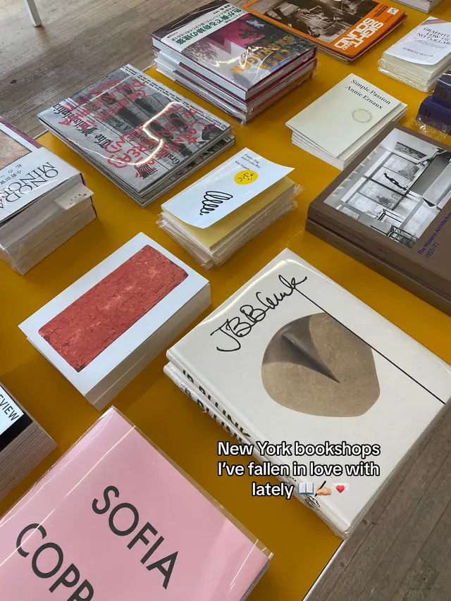 For book lovers & appreciators of curated spaces 💌📖🕯️#bookstore #nycrecs #BookTok #nyc