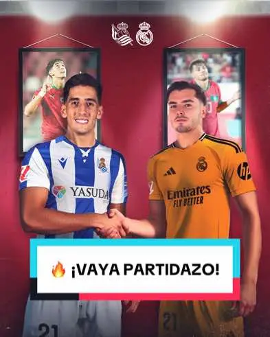 🔥 ¡Vaya PAR-TI-DA-ZO nos espera! #RealSociedadRealMadrid #viral #TikTokFootballAcademy #DeportesEnTikTok #realmadrid #realsociedad 