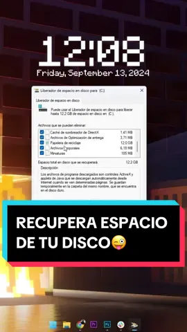 Tienes poco espacio en el disco de tu PC? Solucionalo con este truco✅  #fyp #pc #pcgaming #pcgamer #windows #windows10 #windows11 #computer #computadora #computador #setup #setupgamer 