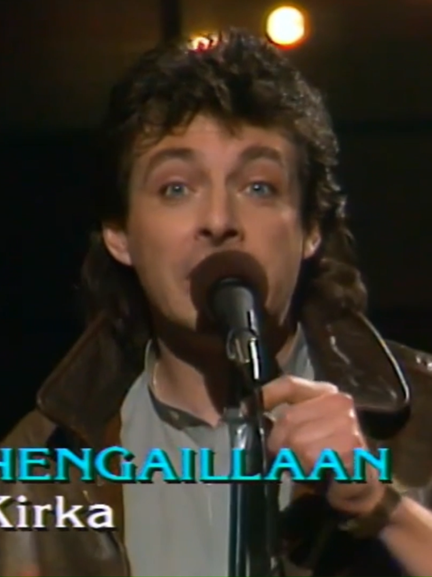 Kirka - Hengaillaan Euroviisut 1984 Suomen karsinta #kirka #jukkasiikavire #jussituominen #hengaillaan #suomipop #suomirock #euroviisut #yle #yleareena #musiikki #rockboogie #suomimusiikki #suomijutut #nostalgiaa #retroa #iskelmä #humppa