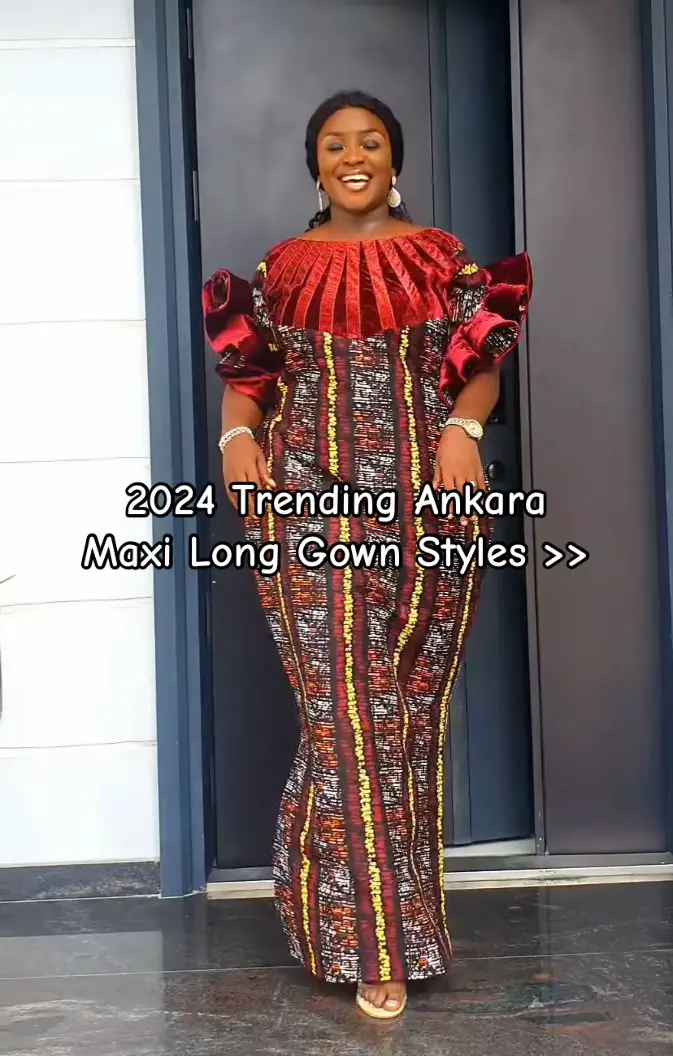 2024 latest Abkara maxi gown styles for my lasies💕💕. Please follow foe more. * pictures not mine, all credit and rights are reserved for the righful owners. #ankarastyles #asoebibella #ankarainspiration #amaphilfashion #fashiontiktok #trending #ankaradress 