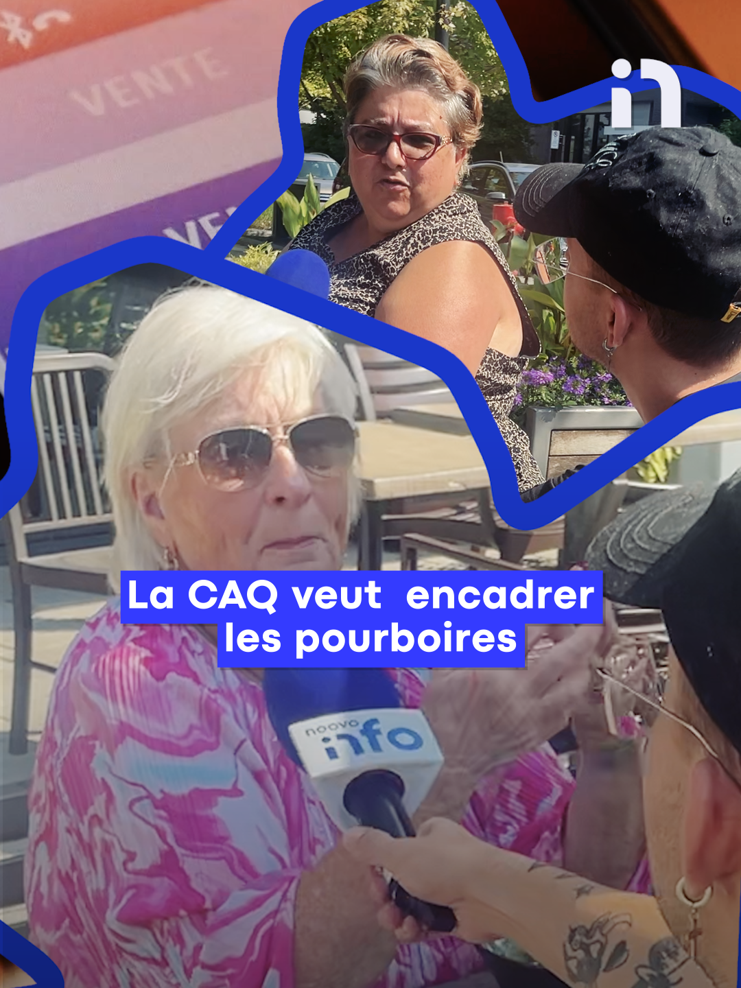 La CAQ envisage d'encadrer les pourboires en les calculant avant les taxes. On est allé voir les gens pour savoir ce qu'ils en penseraient si la loi était adoptée. 💁