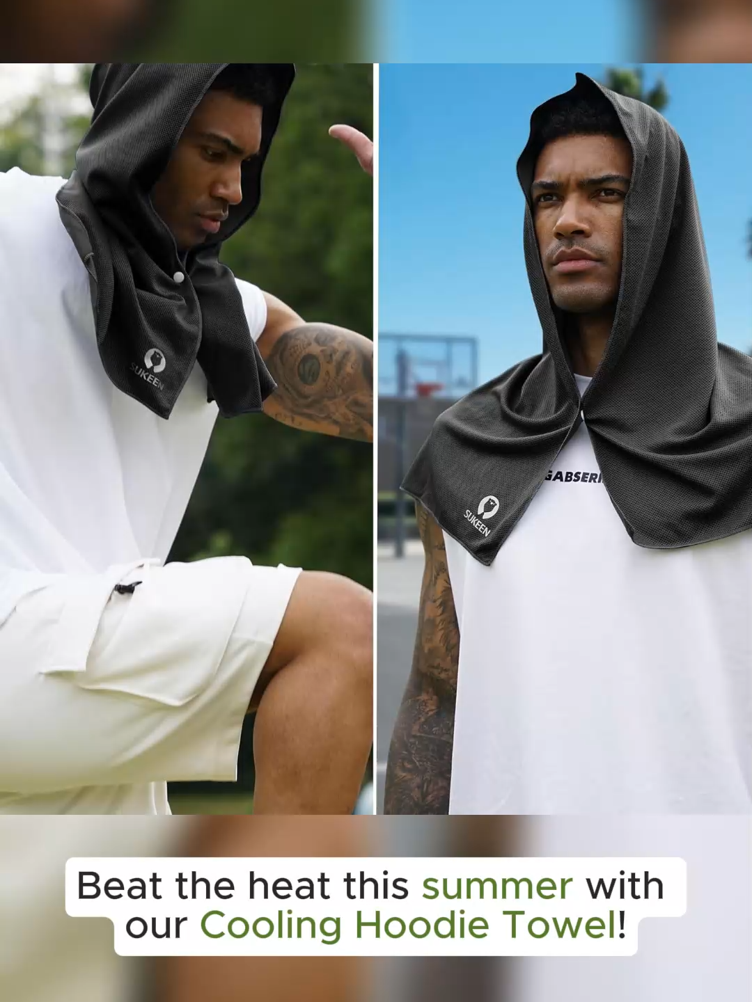 Shop now 🛍  Cooling Hoodie Towel for Men and Women, Quick drying Absorbent Cooling Towels for Neck and Face, UV Sun Protection Cooling Neck Wraps, Sport Workout Camping Cycling Cool Towel for Hot Weather Scarf Cover Halloween Gift #cooling #QuickDryTowel #absorbenttowel #UVProtection #CoolingNeckWrap #SportTowel #WorkoutEssentials #CampingGear #cyclingaccessories #cyclinggear #coolingtowel #OutdoorActivities #FitnessGear #SummerEssentials #TravelAccessories #ActiveLifestyle #beattheheat #Sportswear #tiktokmademebuyit #foryou