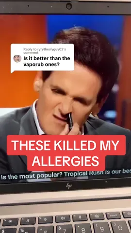 Replying to @ryrytheslyguy02  These are what did it for me. 👃 #fyp #boomboom #foryou #sharktank #nose #allergies #energy 