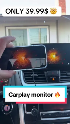 This carplay monitor is a major steal right now take advantage! #carplay #carplaymonitor #applecarplay #androidauto 