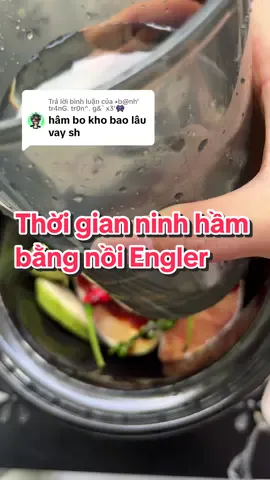 Trả lời @•b@nh' tr4nG. tr0n^. g&` x3'👾 mình kho hầm ninh trung bình với chế độ nhanh khoảng từ 2-4h ạ, còn chế độ nấu chậm sẽ từ 4-6h nhé anh chị! #noininhham #engler #xuhuong #topbanchay #topthinhhanh 