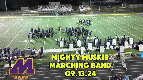 Here's the Mighty Muskie Marching Band's Halftime performance of the 