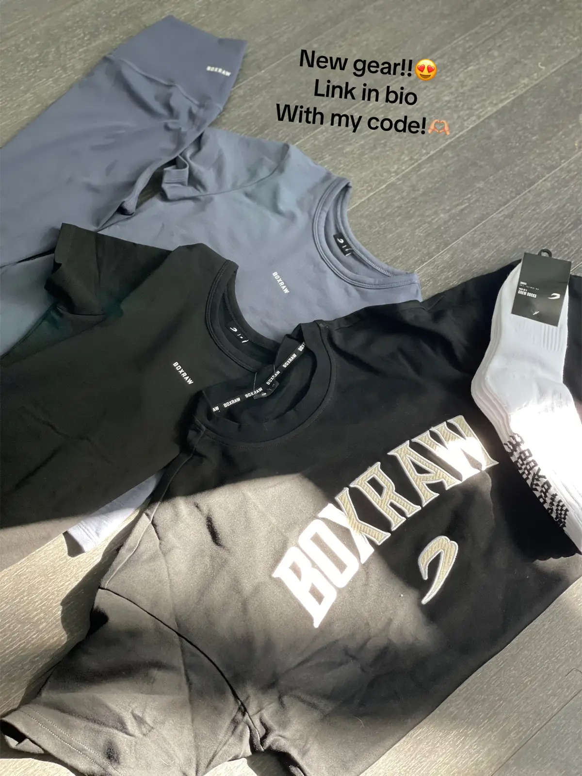 #boxraw #borawwoman #newgear #newset 