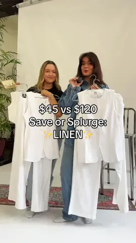 Comment “obsessed” and we’ll DM you a link to the linen dupes! 👇✨ #twobrokechicks #saveorsplurge #dupe #onlineshopping #springfashion #affordablefashion #kmart #kmartfinds #kmartaustralia 