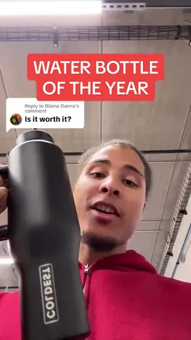 Replying to @Blaine Danna Id say its worth it. #fyp #coldest #water #waterbottle #foryou #tiktokmademebuyit 